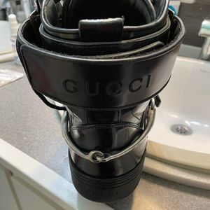 Men’s Gucci sneakers black size 10.